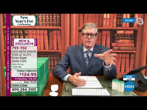 HSN | Coin Collector featuring New Releases 12.31.2021 - 06 AM