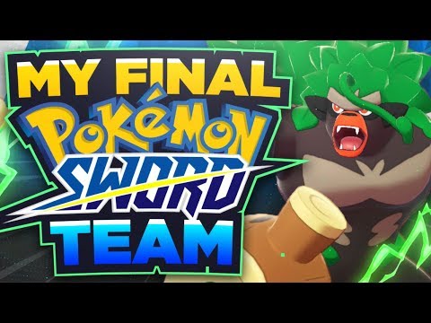 My Final Team for Pokemon Sword