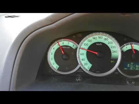 Toyota Corolla Verso 1.8  0-100 acceleration