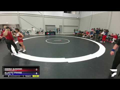 127 Lbs Round 5 (6 Team) - Andrea Quinones, Minnesota Blue Vs Elliotte Strange, Texas Red 7abf
