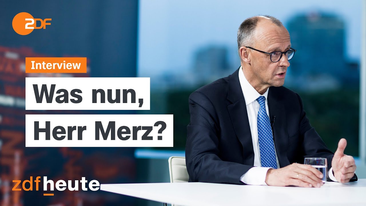 Friedrich Merz über seine Kanzlerwahl im 2. Versuch | Was nun?