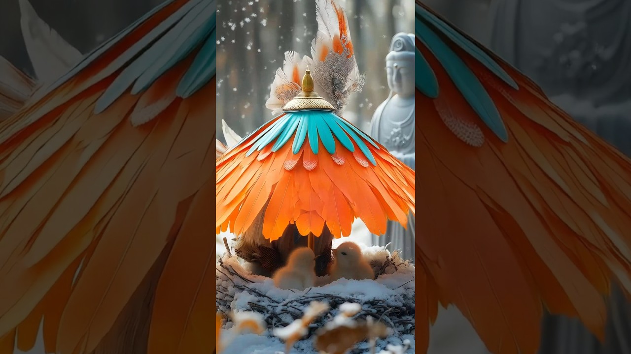 A wonderful umbrella bird #nature #colourful #birds