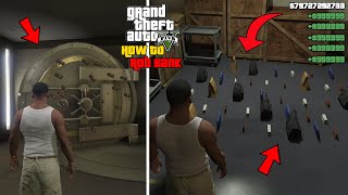 How To Rob Bank in GTA 5 Story Mode!(PC,PS5,PS4,PS3,XBOX)
