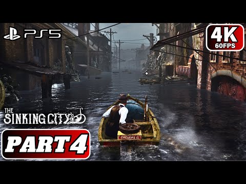 The SINKING CITY Walkthrough Gameplay Part 4 FATHERS AND SONS Case - (4K PS5) - No Commentary