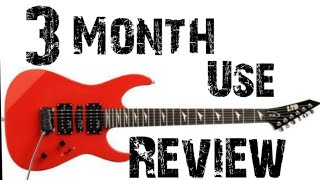 Video thumbnail for LTD MT 130.....!!!///// 3 MONTH USE REVIEW VIDEO(Sound check) by M. K. TV
