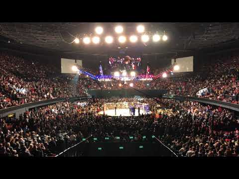 UFC 232 Cyborg vs. Amanda Nunes walk out crowd reaction