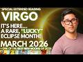 Virgo March 2026 RARE LUCKY ECLIPSE IN YOUR SIGN VIRGO EXPECT DRASTIC CHANGE Tarot Horoscope
