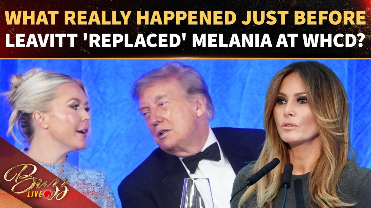 DRAMA As Trump Is 'SNUBBED' By Melania At WHCD; Karoline Leavitt Stands By POTUS Amid Iran Threat