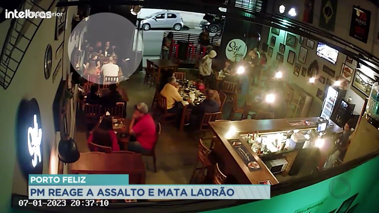 Ladrão morre ao invadir e anunciar roubo em cervejaria de Porto Feliz