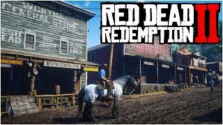 HOW TO UNLOCK THE GENERAL STORE TO BUY AND SELL ITEMS!! - Red Dead Redemption 2 Tips & Tricks