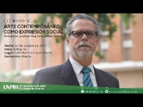 Conferencia sobre el Arte Contemporáneo como expresión social