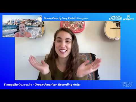 Evangelia, Recording Artist - Greece Chats Podcast w/Tony Kariotis