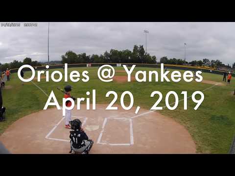 Viejo LL Orioles @ Viejo LL Yankees 04.19.2019
