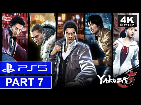 YAKUZA 5 REMASTERED | Part 7 | PS5 Story Walkthrough | [4K, HDR, 60FPS]