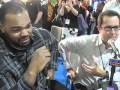 Michael Oher And Jared From Subway Sing Dish With Nestor