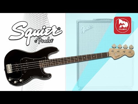 Обзор бас-гитары Fender Squier Affiinity PJ Bass на русском языке