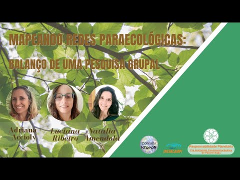 Conexão Verpon -  Mapeando Redes Paraecológicas - balanço de uma pesquisa grupal