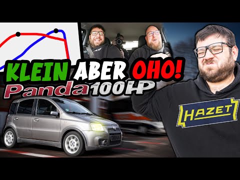 VIEL Spaß für WENIG Geld! Fiat Panda 100HP! Mit MARCO auf Probefahrt & Prüfstand!