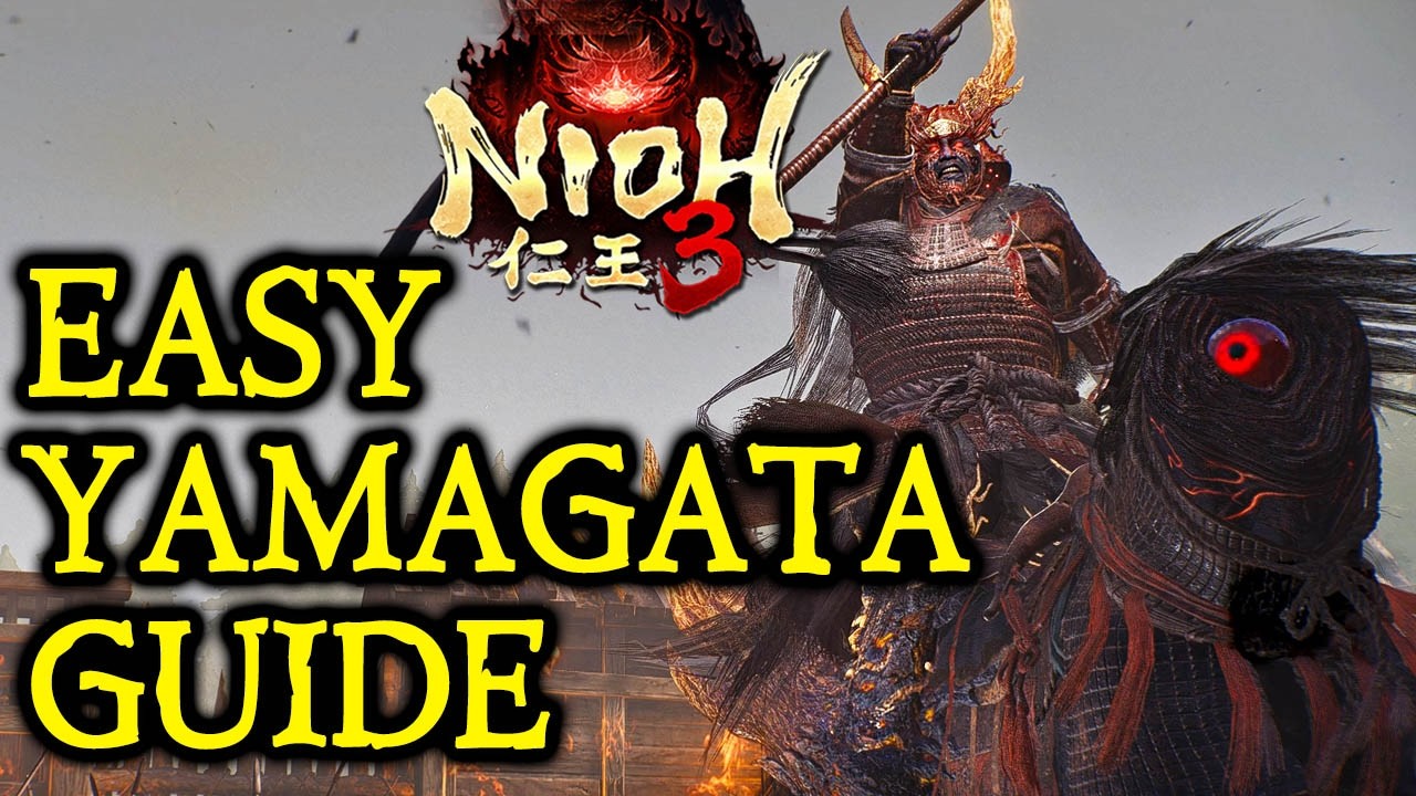 NIOH 3 BOSS GUIDES - Easy Yamagata Masakage Kill! (2nd Fight)