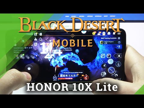 Honor 10X Lite - Black Desert Mobile Game & Settings