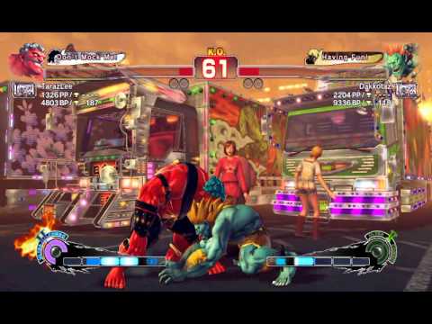 Ultra Street Fighter IV battle: Hakan vs Blanka