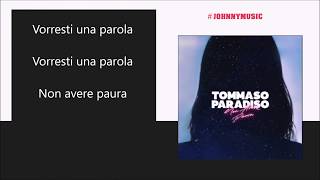 Tommaso Paradiso - Non Avere Paura | audio Lyrics | Tommaso Paradiso - Non Avere Paura | audio Lyrics |