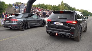 Modified Cars Drag Racing - Trackhawk vs ABT RSQ8-R vs 1052HP RS6 C8 vs 992 Turbo S vs BRABUS 800