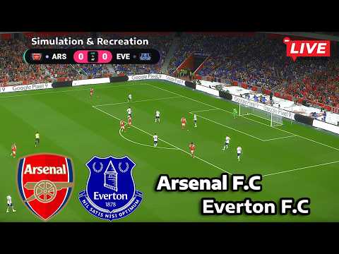 🔴Live: Arsenal vs Everton | Premier League 26/27 | Full match simulation/prediction Via Game
