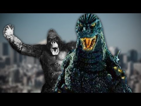 Godzilla vs King Kong. Epic Rap Battles: Video Games vs History