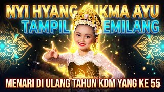 Download lagu NYI HYANG TAMPIL GEMILANG MENARI DI HARI ULANG TAHUN KDM YANG KE 55 mp3