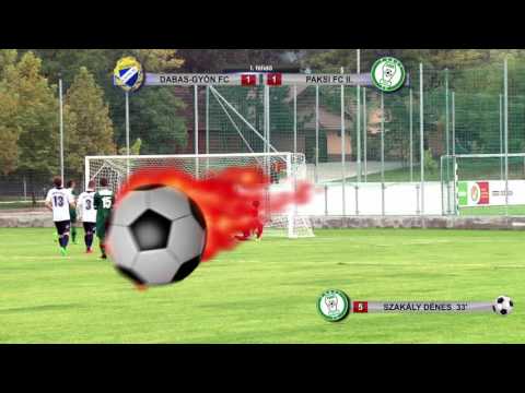 DABAS-GYÓN FC  - PAKSI FC    3 - 5    (1 - 2)
