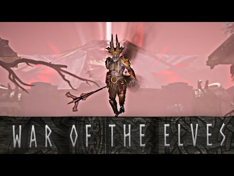God of War - The War Between the Light and Dark Elves // All Scenes