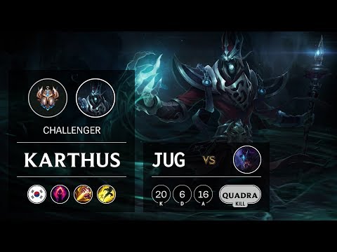 Karthus Jungle vs Rek'Sai - KR Challenger Patch 9.9