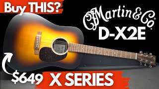 Video thumbnail for Martin X Series BUDGET ACOUSTIC (D-X2E Full Demo) by Play and Trade Guitars