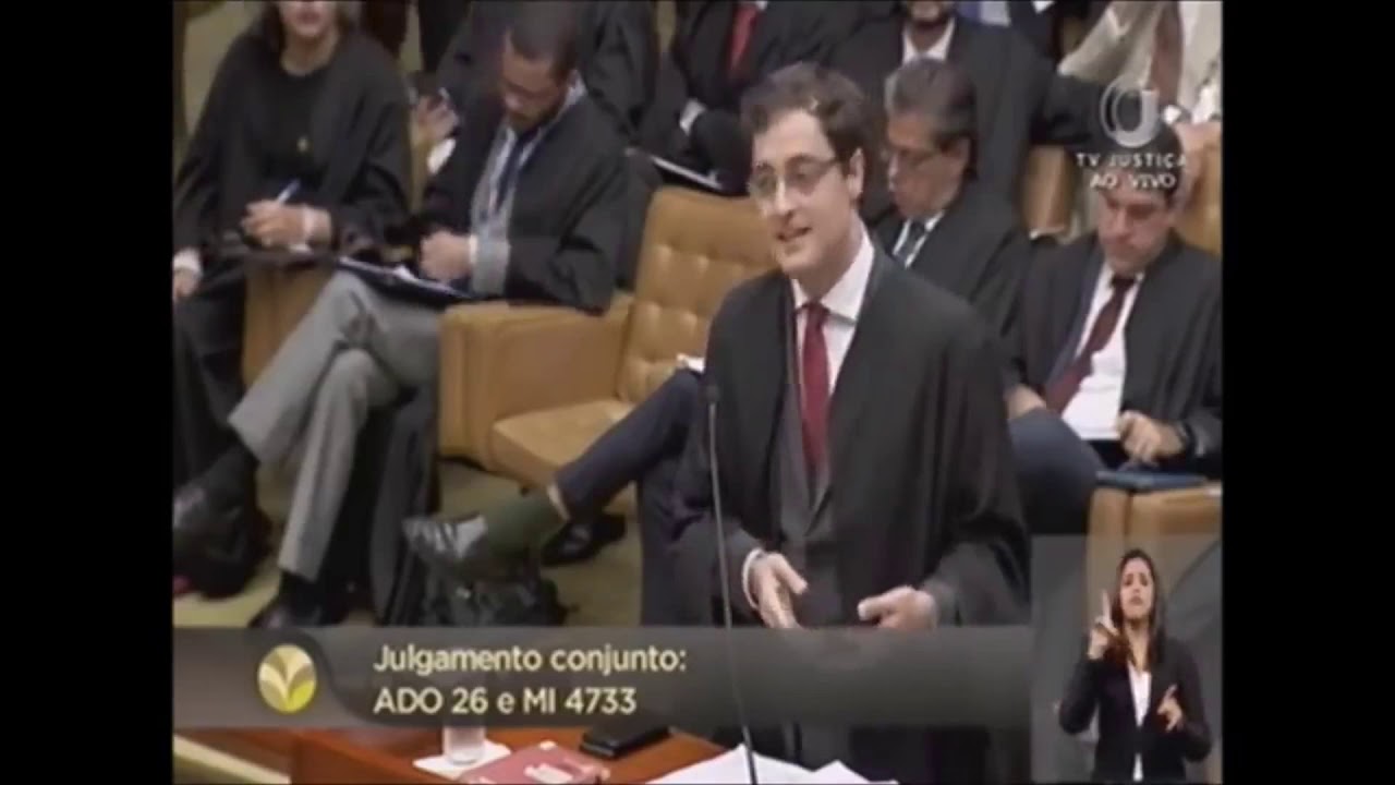 Sustentação oral - julgamento da ADO 26 e do MI 4733 - Dr. Paulo Iotti