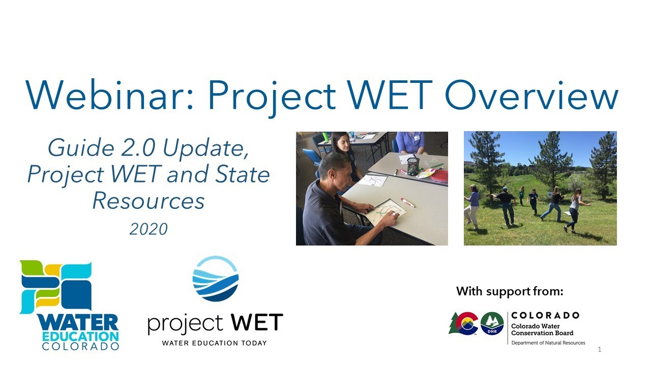 Project WET Overview   August 2020