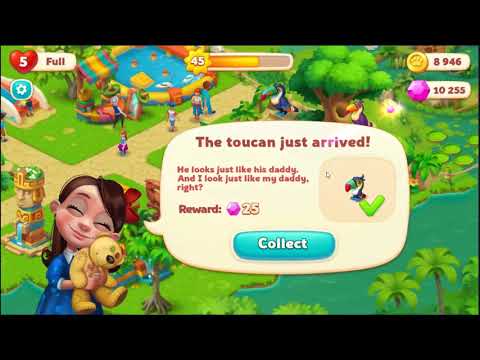 Wildscapes AREA 5 Part 7 TOUCANS (FULL MOVIE Story Playthrough) 🐘🙈 | SKILLGAMING ✔️