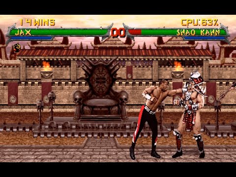 Mortal Kombat 2 Remix - JAX Gameplay Playthrough
