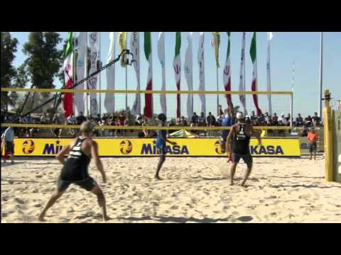 Stoyanovskiy/Yarzutkin vs Jefferson/Cherif (1st place) KISH ISLAND OPEN 2016