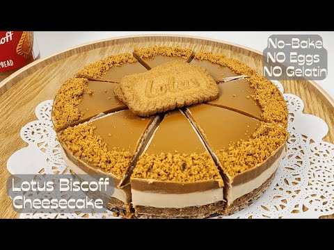 Lotus Biscoff Cream Cheese Cake Recipe | excellent desert with no oven,no condensed milk recipe