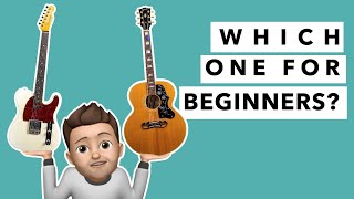 Electric Guitar vs Acoustic Guitar - Which is Best to Start 