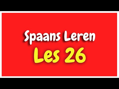 Learn Spanish Lección 26 for Beginners HD
