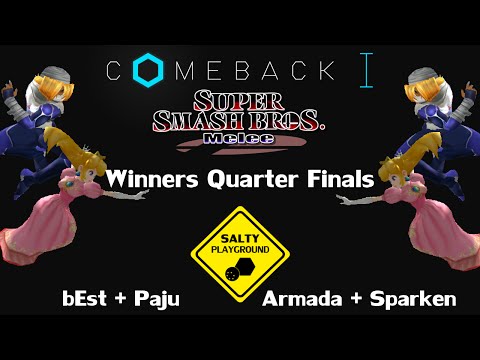 COMEBACK - bEst + Paju vs Armada + Sparken - Melee Teams Winners Quarter Finals