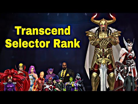 Transcend Selector Top 18 Rank On 7th Anniversary 2022 - Marvel Future Fight
