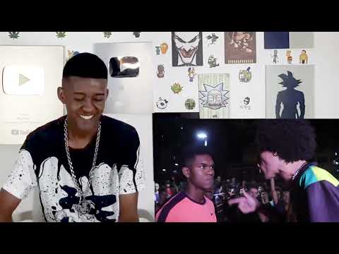 Jhony REACT - GINE X MAGRÃO - Primeira Fase ( Batalha do Coliseu )