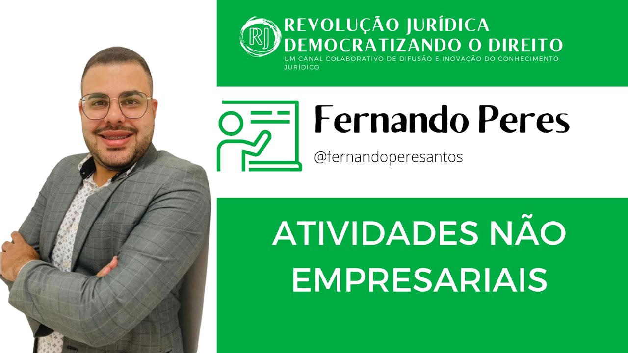 ATIVIDADES NÃO EMPRESARIAIS