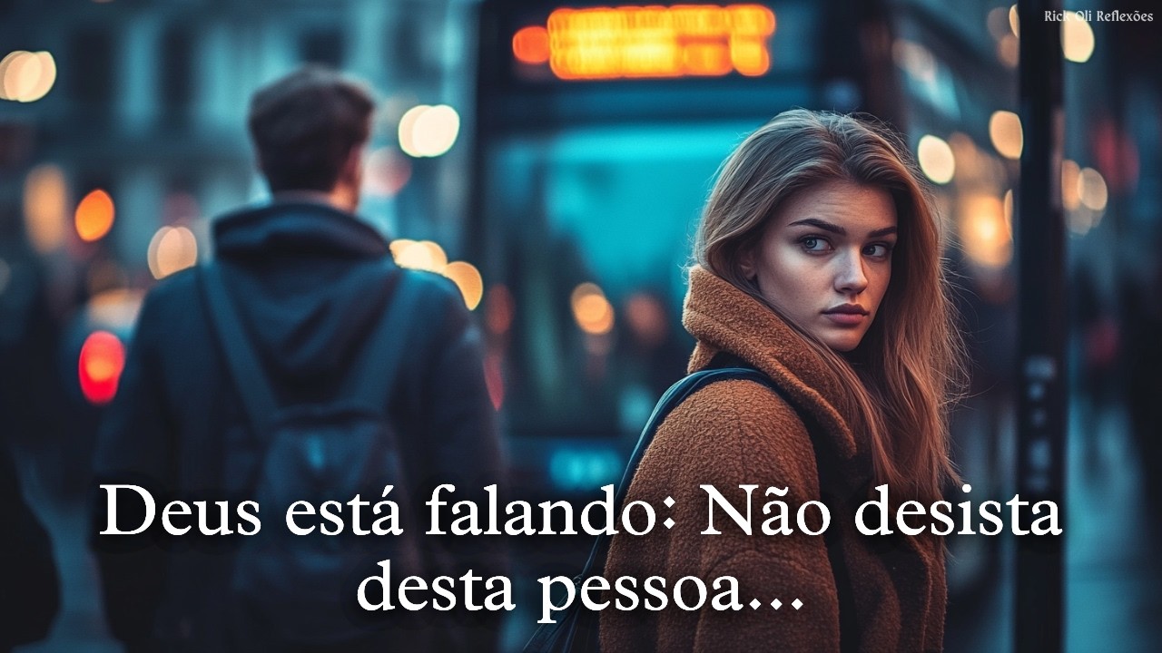 Deus está falando não desista desta pessoa (Não Ignore Essa Palavra)