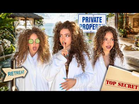 Kalogeras Sisters Overnight at a TOP SECRET Retreat!
