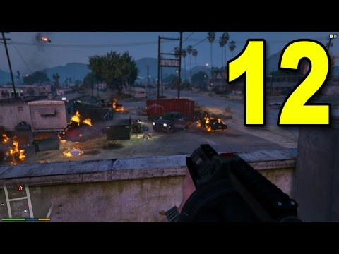 Grand Theft Auto V First Person - Part 12 - Protect the Meth Lab (Walkthrough / Next Gen Gameplay)