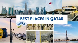Top Places to Visit in Qatar Part 2 🇶🇦✨ Must Visit     Parks, Beaches  & Beautiful  #Qatar#Doha